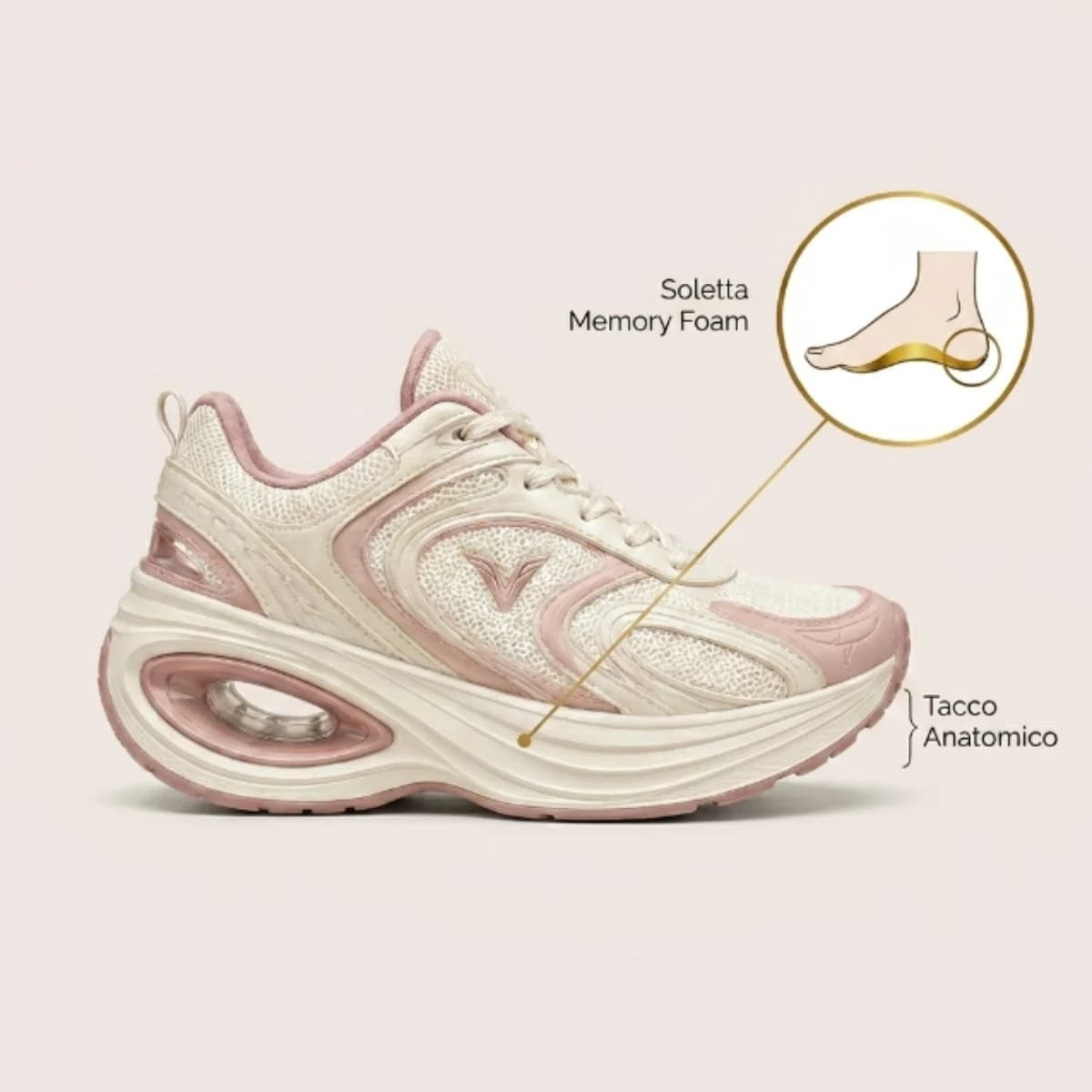 Soletta memory anatomica Velmora