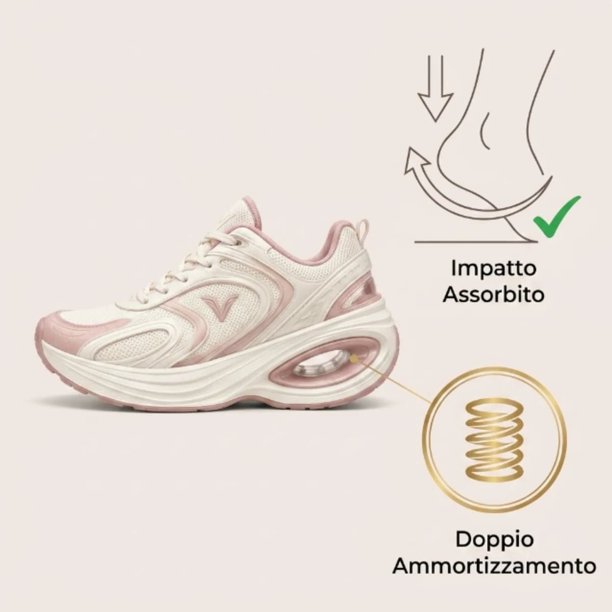 Ammortizzazione in gel Velmora